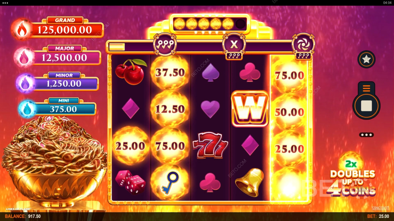 Links of Flame Review by BETO Pokies