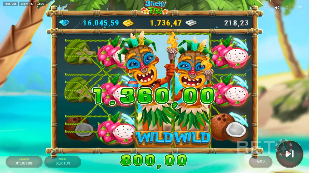 Sticky Tiki Review by BETO Pokies