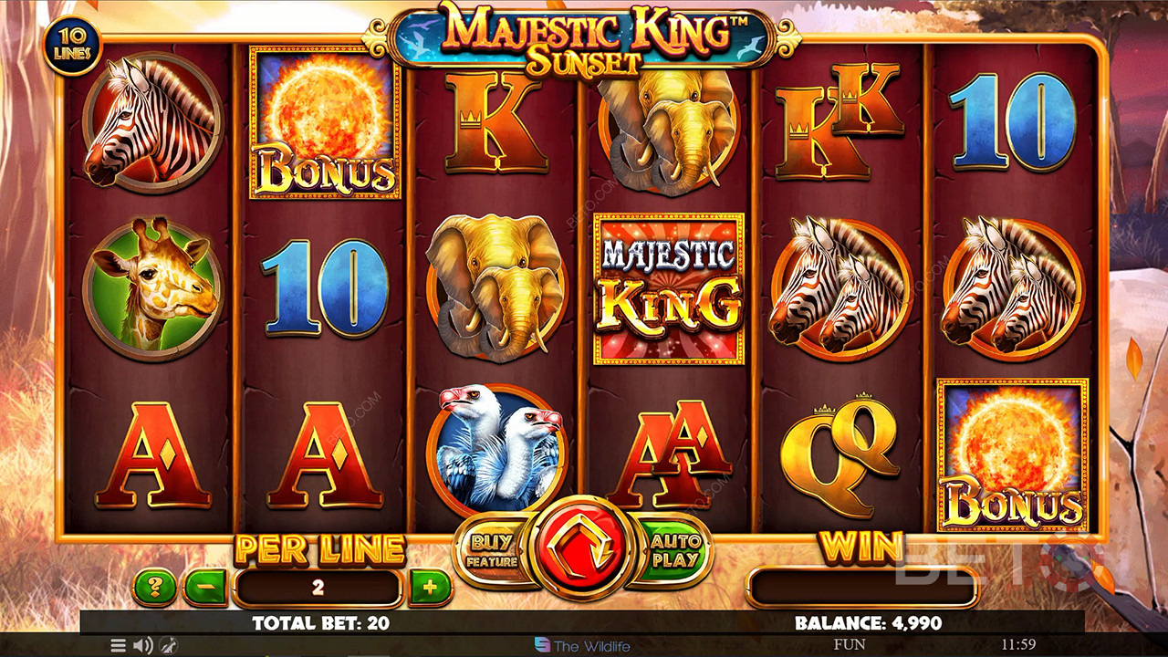 Score twice the winnings with the special Stacked Wild symbol to boost your pokies play