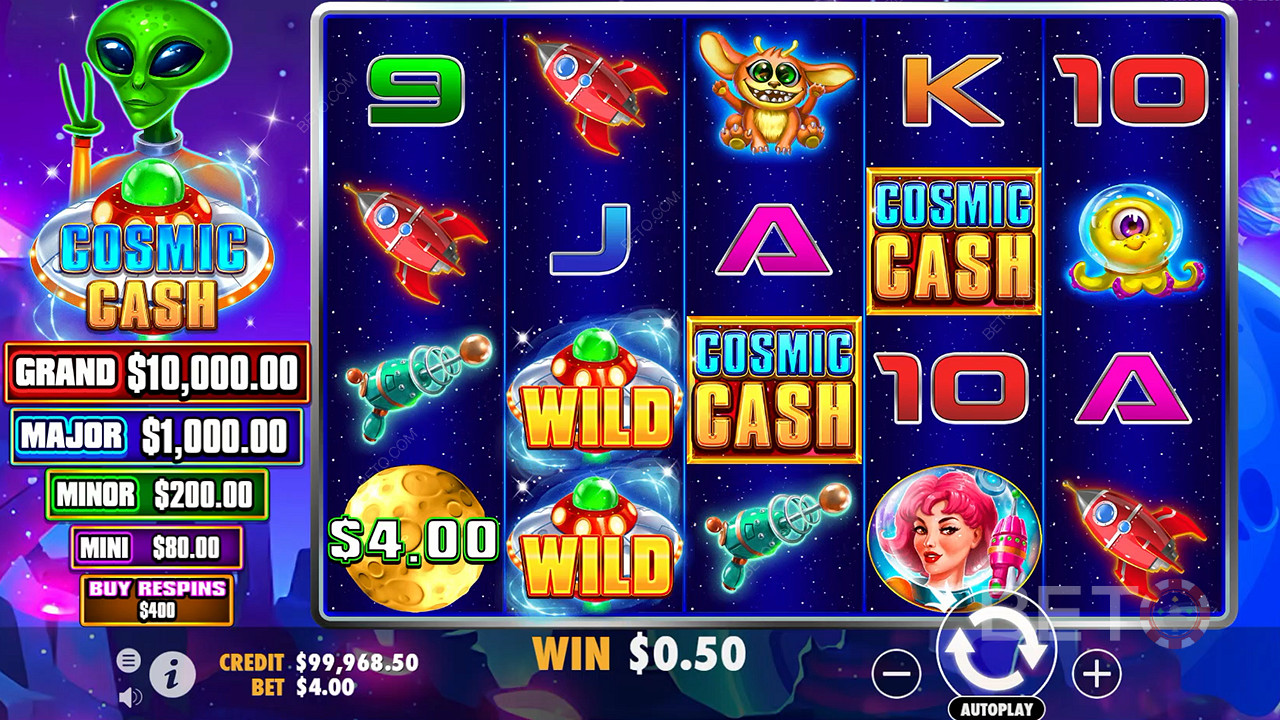Cosmic Cash pokie