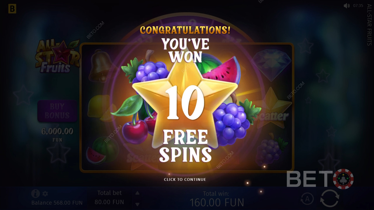 All-Star Fruits Review by BETO Pokies