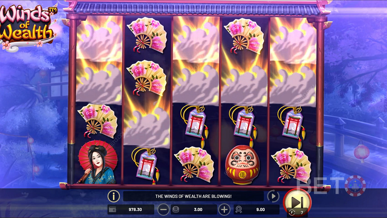 Winds of Wealth: Blows Away Low-Value Symbols