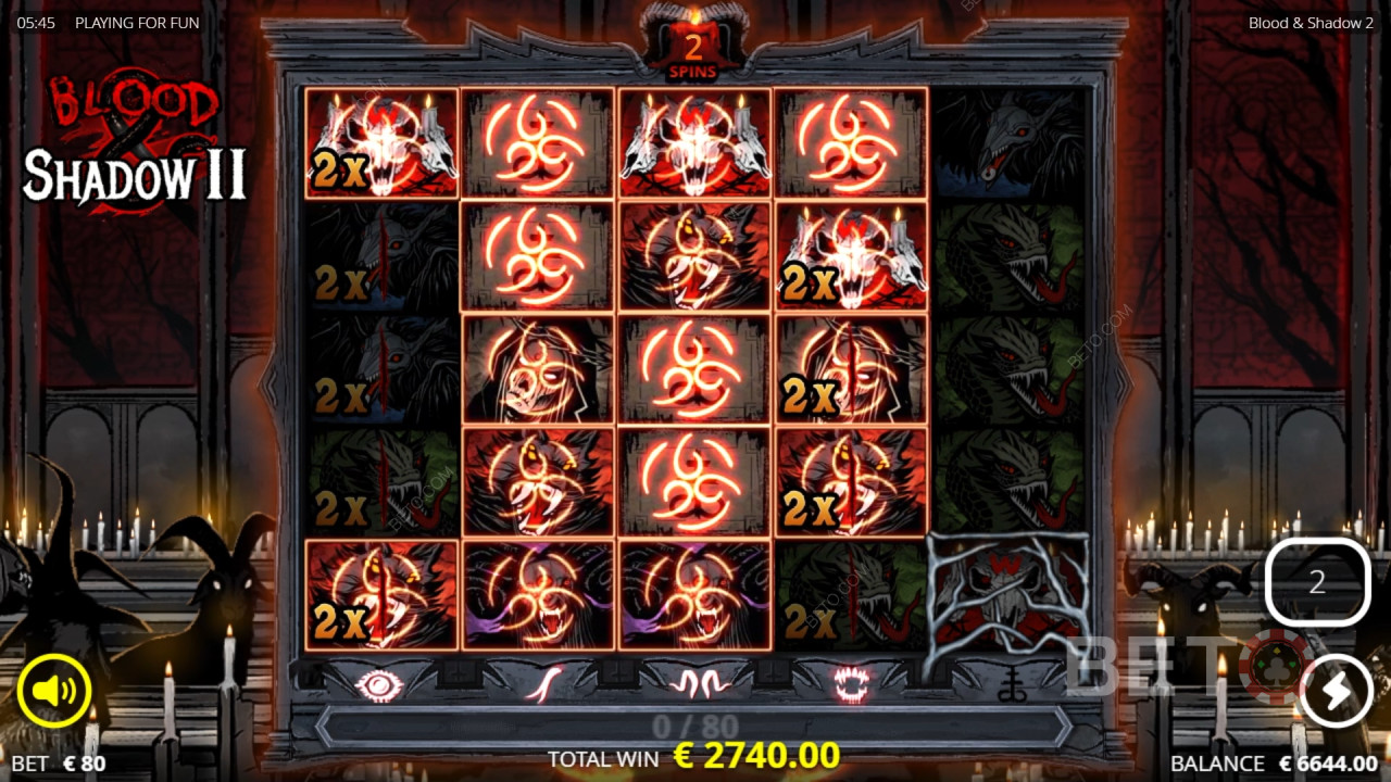 Blood & Shadow 2 Review by BETO Pokies