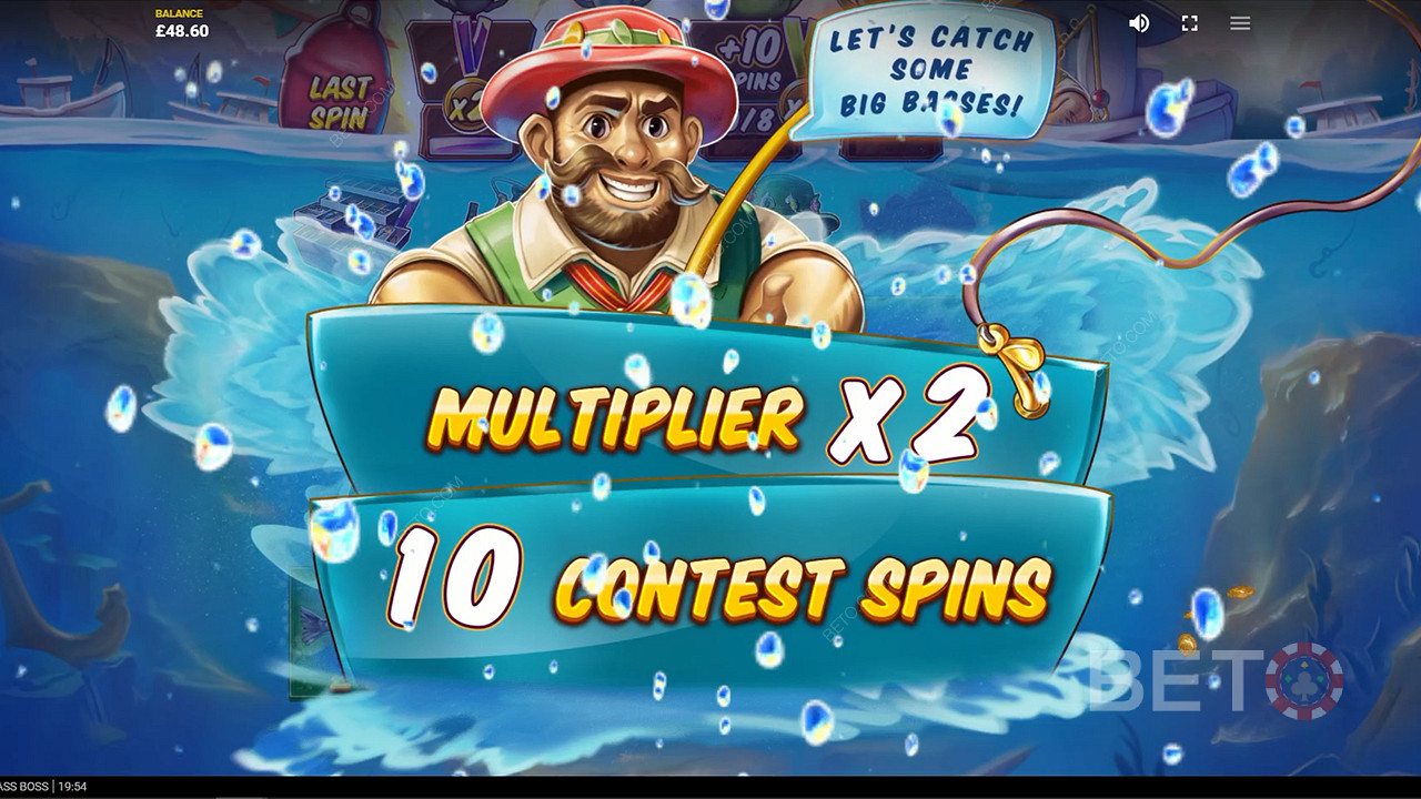 Fill the progress bar to boost Free Spins and boost the Float Multiplier