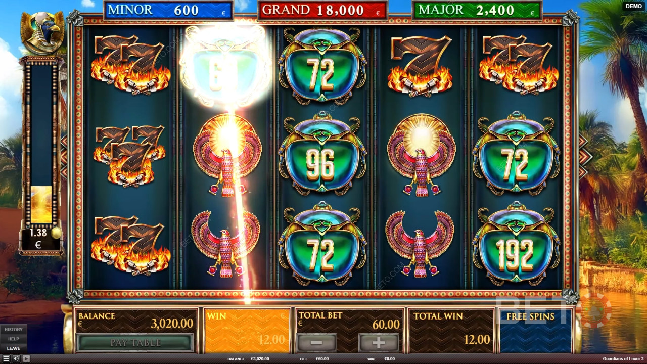 Guardians of Luxor 3 Review by BETO Pokies