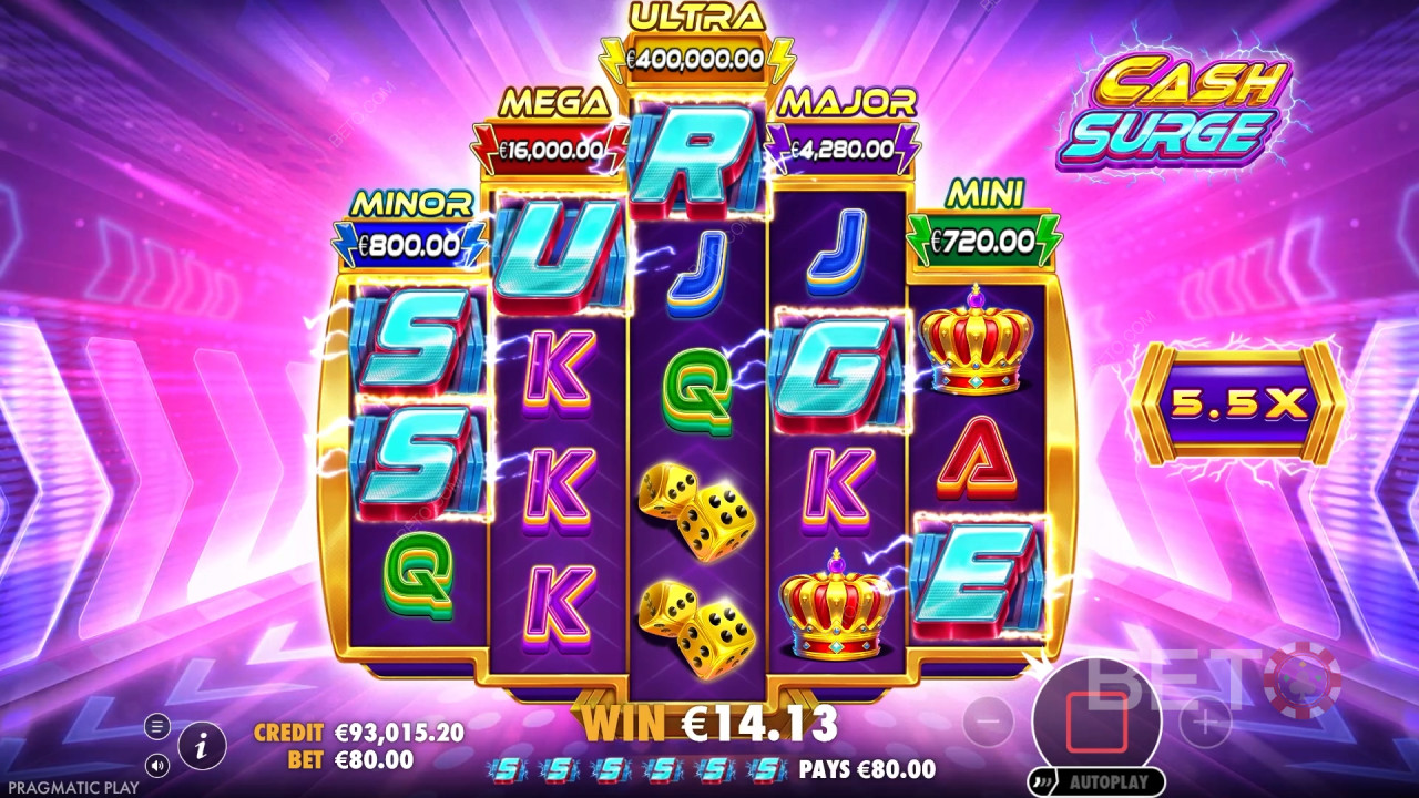 Cash Surge Review by BETO Pokies