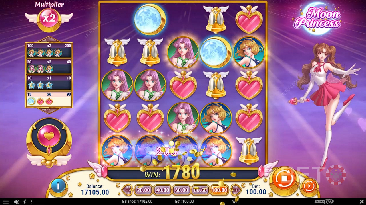 Wild symbols can pop up mid-combo to boost your winning chances on the reels