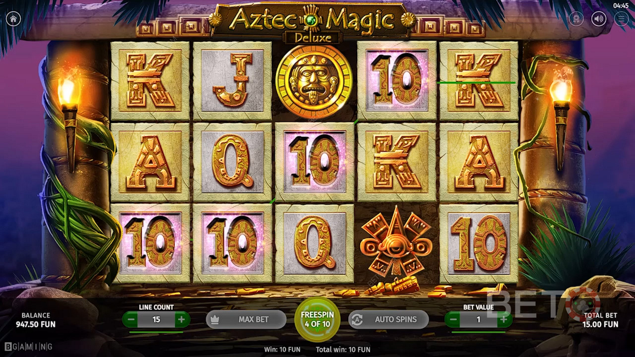 Rack up wins in the main game and snag Free Spins bonuses