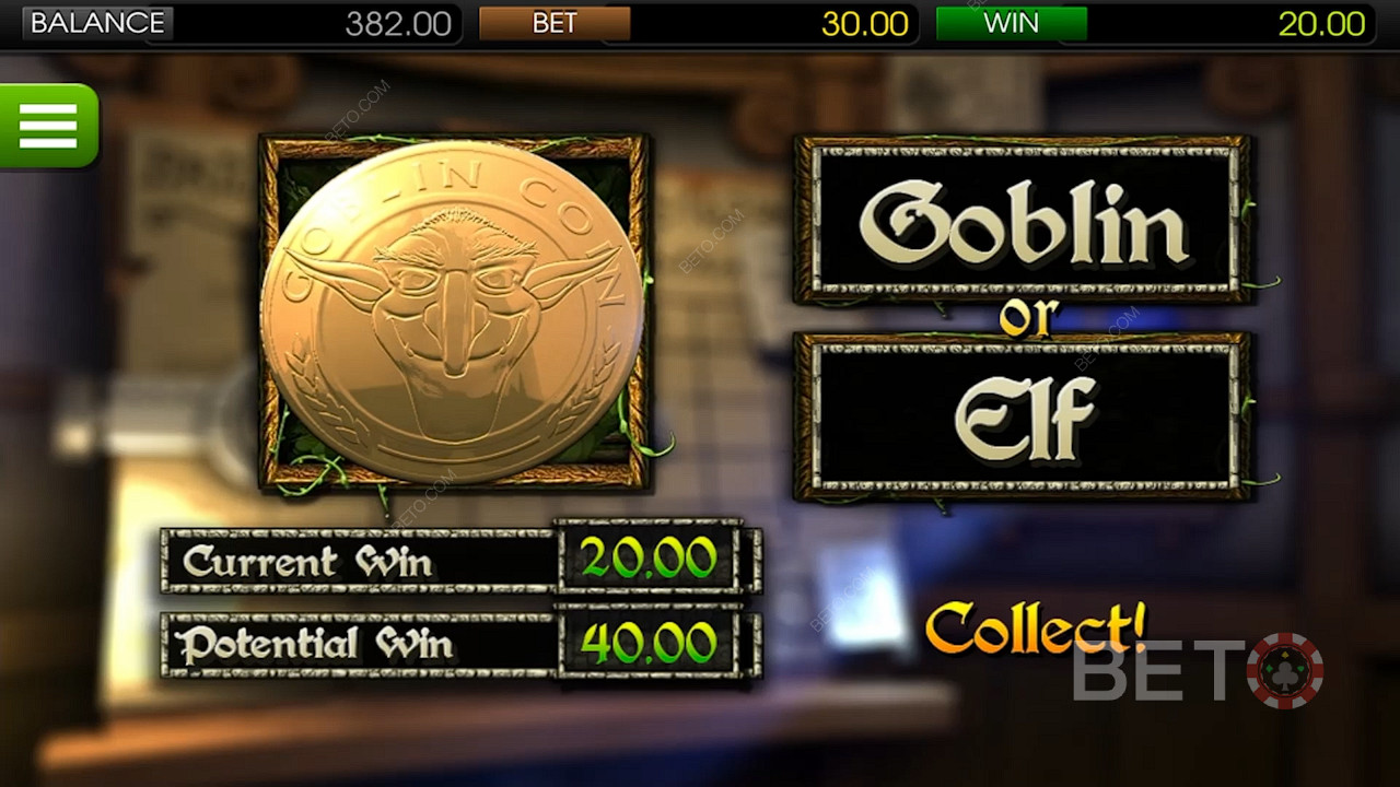 Greedy Goblins pokies: Bet from 3 cents up to a whopping $230