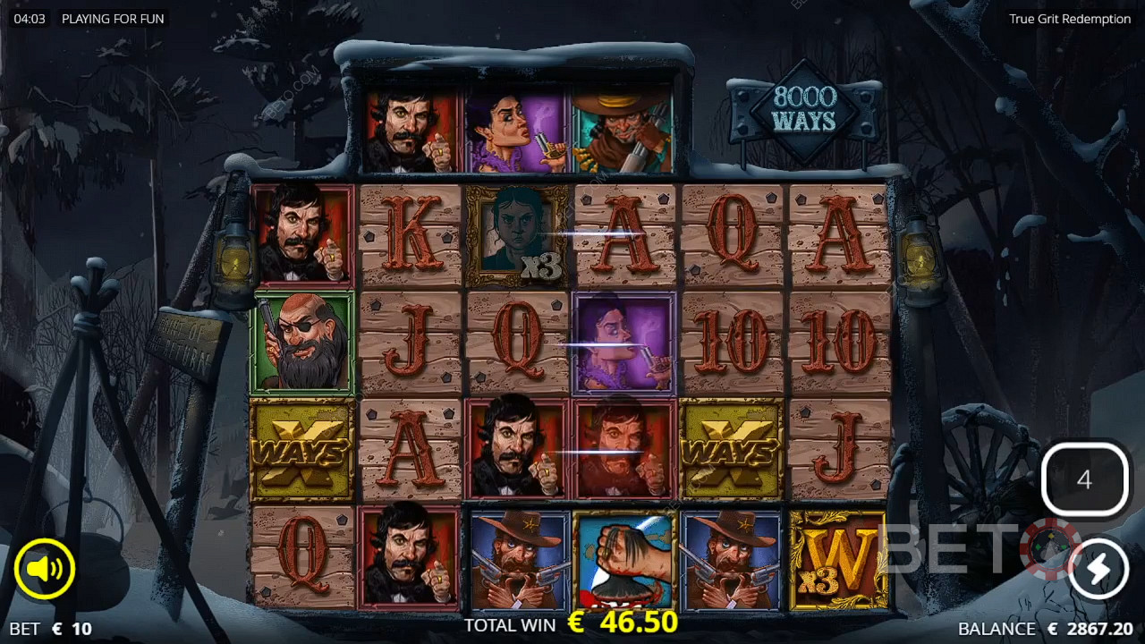 The Sticky Multiplier Wild ramps up with each cascade