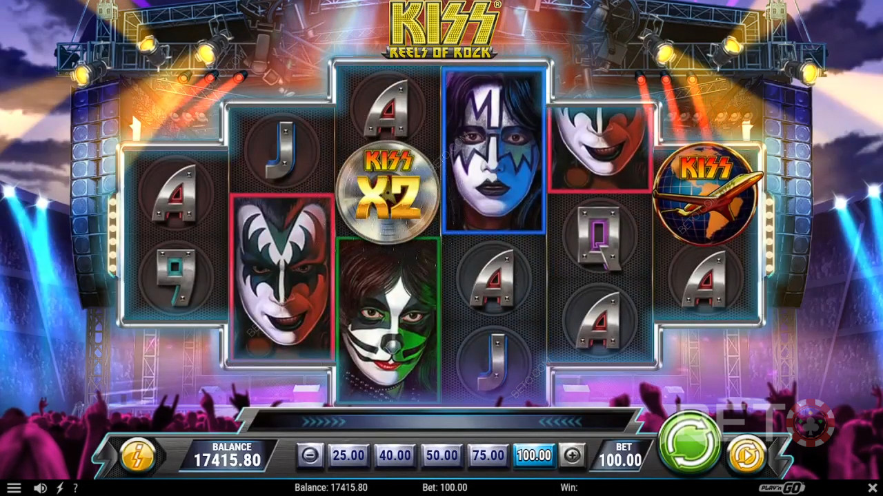 KISS Reels of Rock Review by BETO Pokies