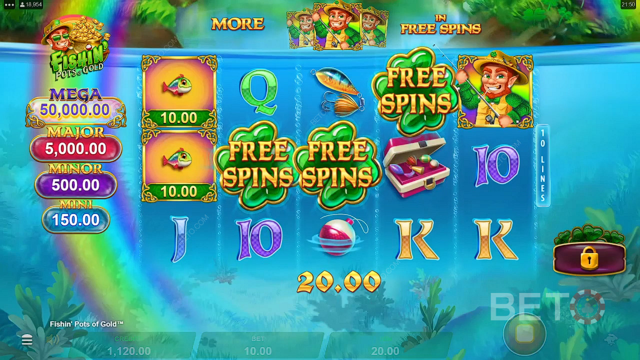 Fishin' Pots Of Gold Free Play