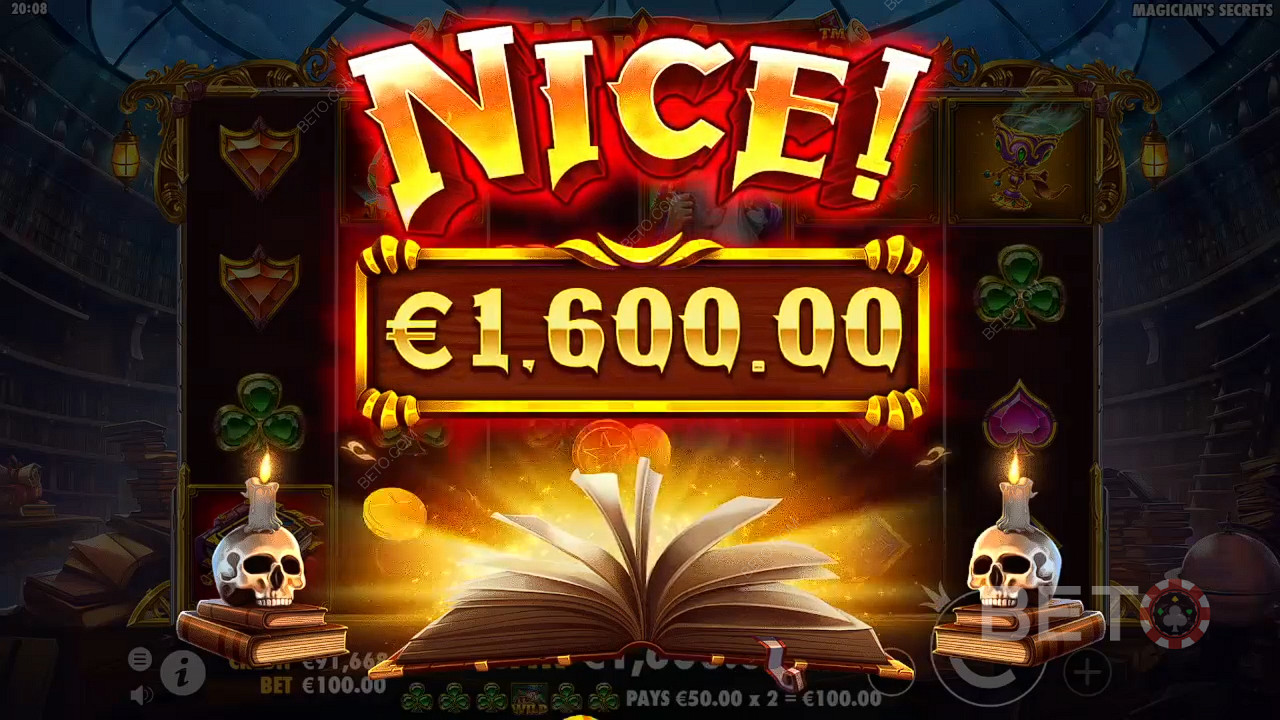 Score 5,000x Your Wager in Magician