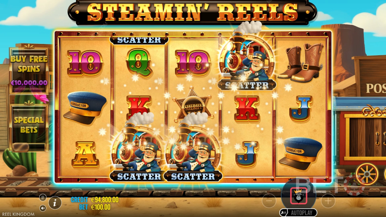 Steaming Reels Review by BETO Pokies