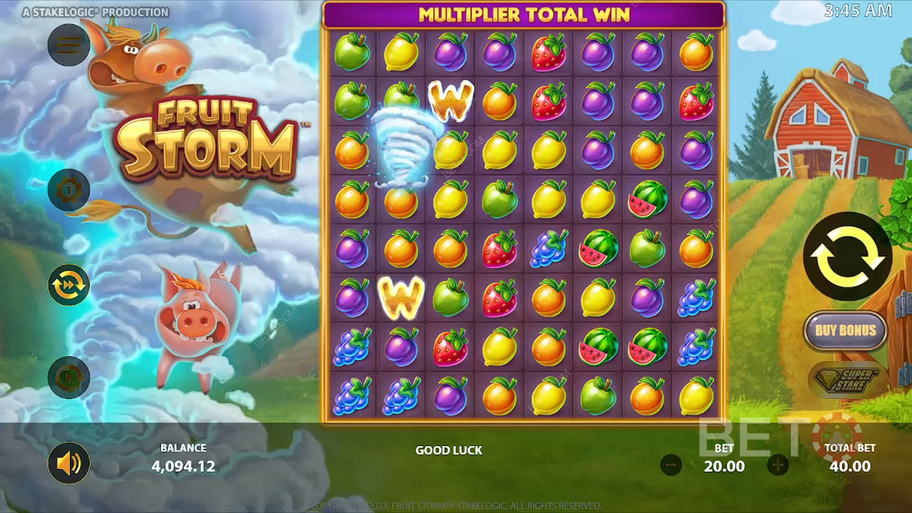 Fruit Storm (StakeLogic) Free Play