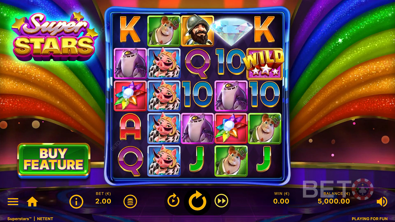 Superstars Review by BETO Pokies