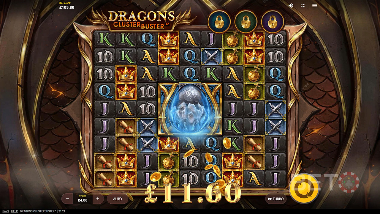 Ripper Bonus Features in Dragons Clusterbuster by Red Tiger