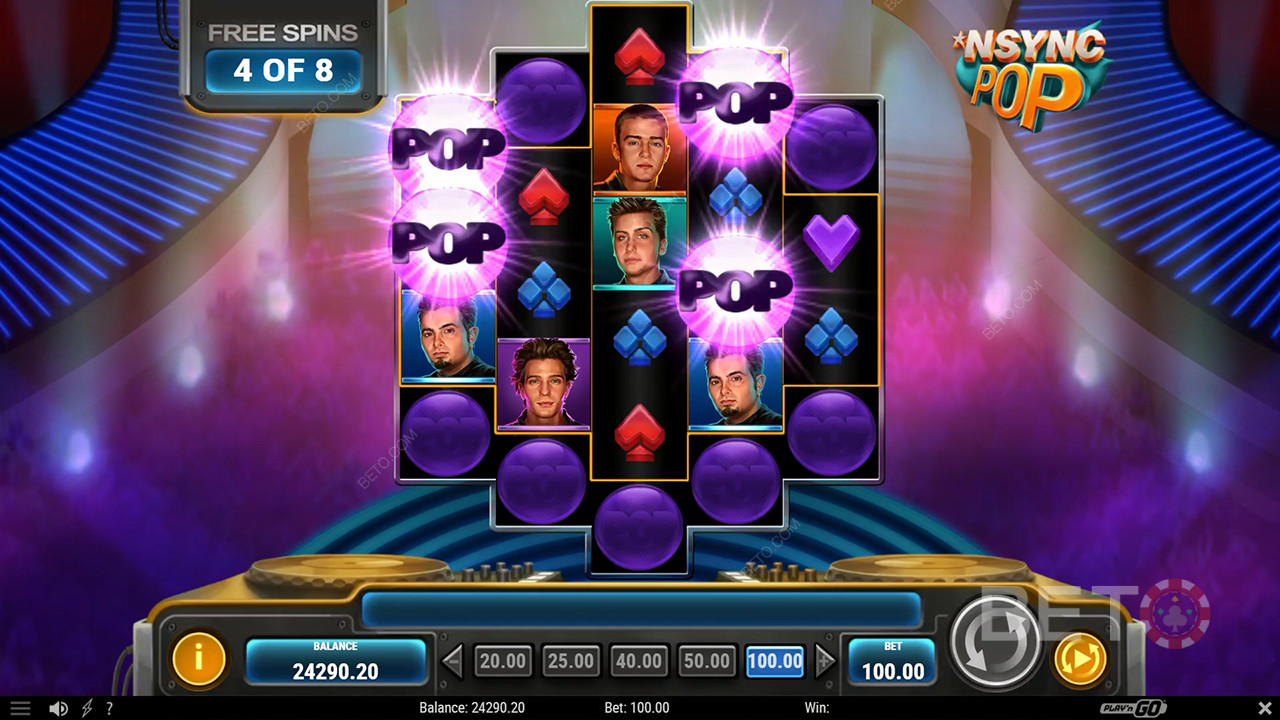 NSYNC Pop Review by BETO Pokies