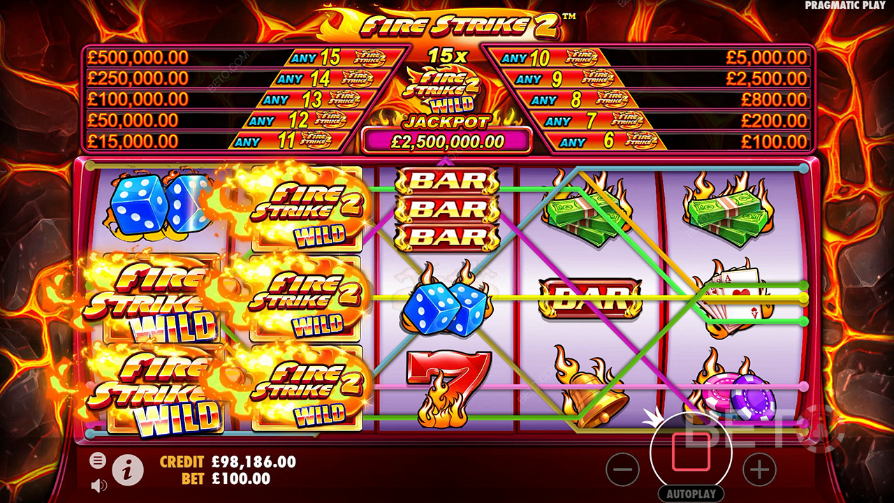 Fire Strike 2 Review by BETO Pokies