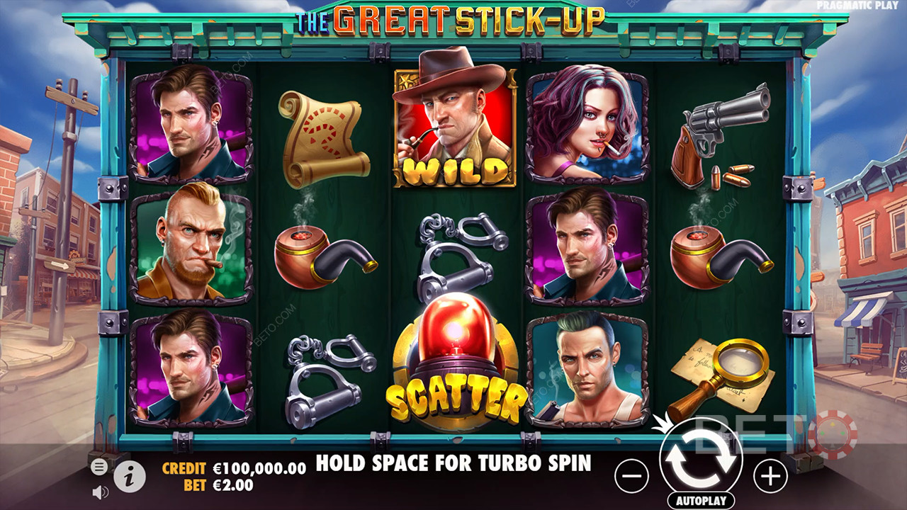 The Great Stick-Up Review by BETO Pokies