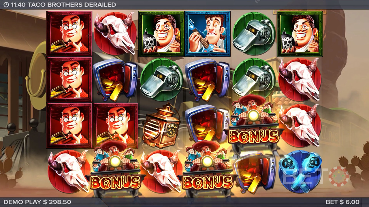 Taco Brothers Derailed Pokie: Our Take