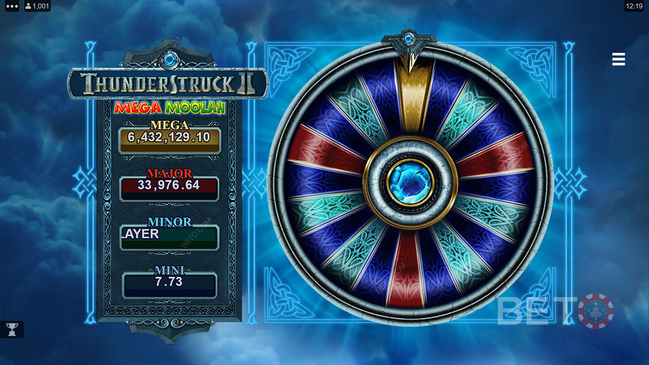 Thunderstruck II Mega Moolah Free Play