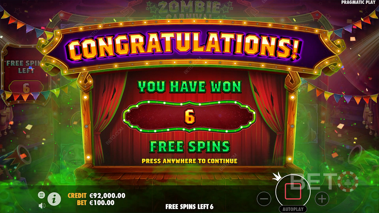 Score 6 Free Spins with Sticky Wilds and Bonus Multipliers