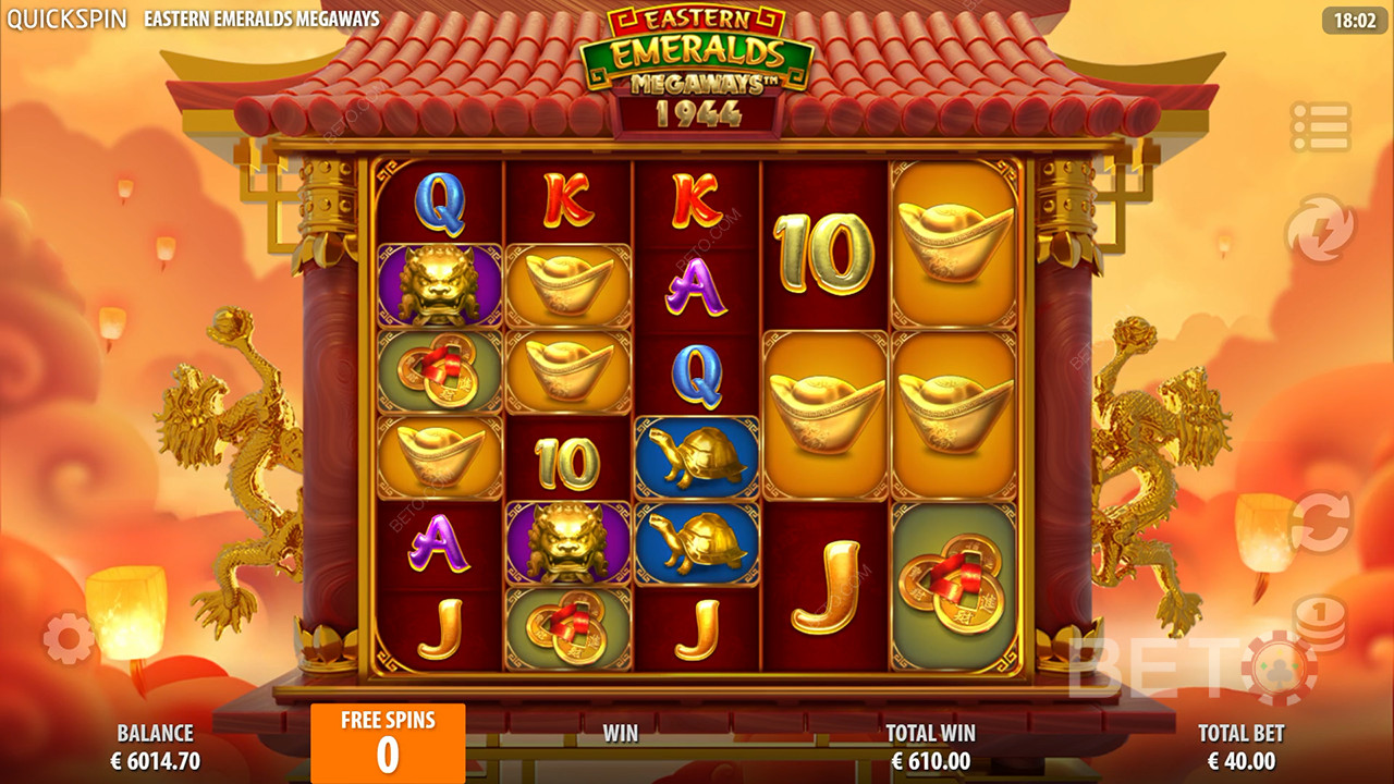 Eastern Emeralds Megaways Review by BETO Pokies