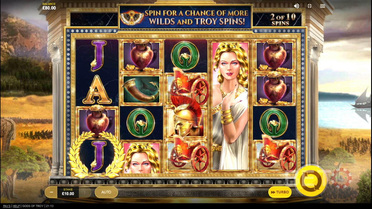 Gods of Troy Free Play