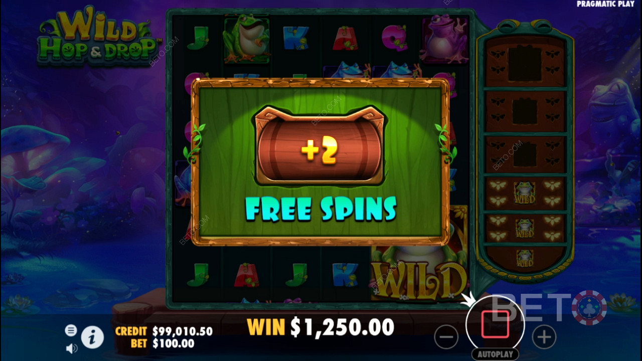 Score 5,000x Your Wager in Wild Hop and Drop Pokie!