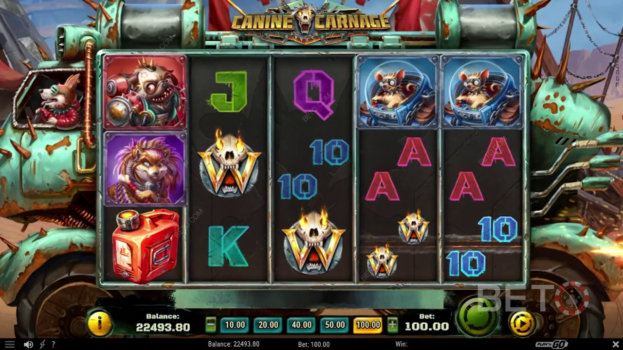 Canine Carnage Review by BETO Pokies