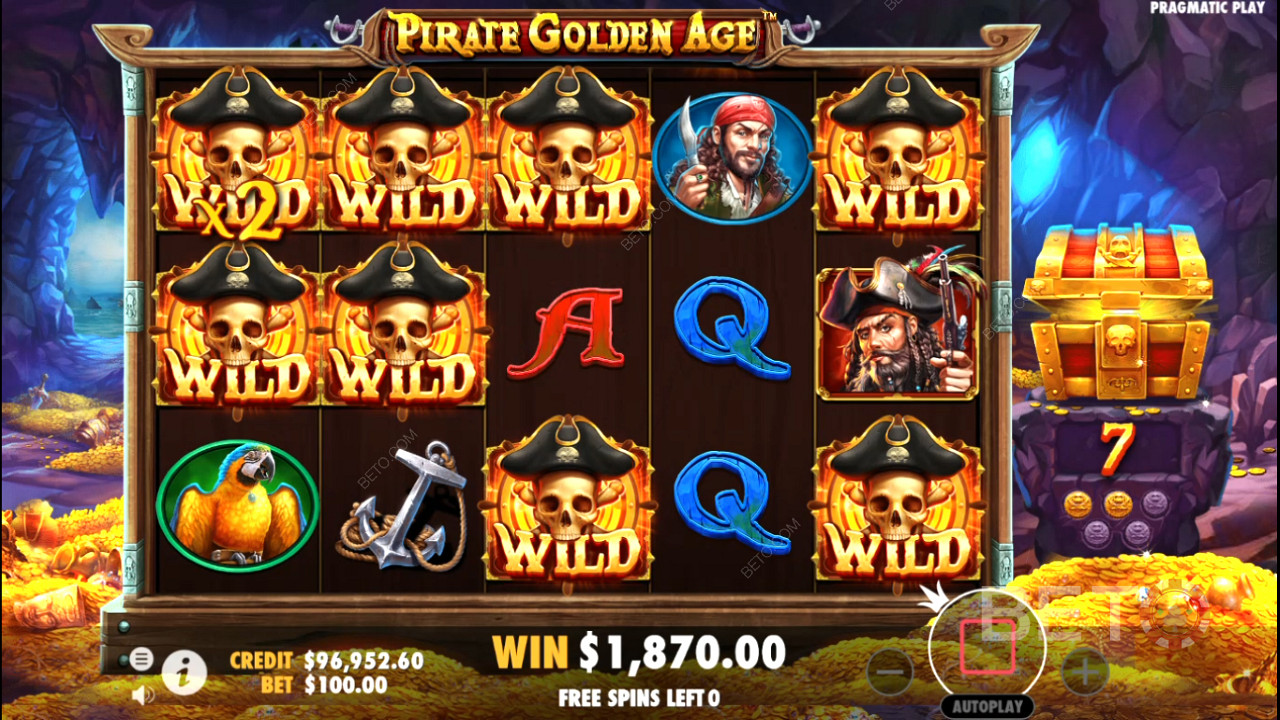 Uncover hidden symbols that morph into Wilds for massive payouts
