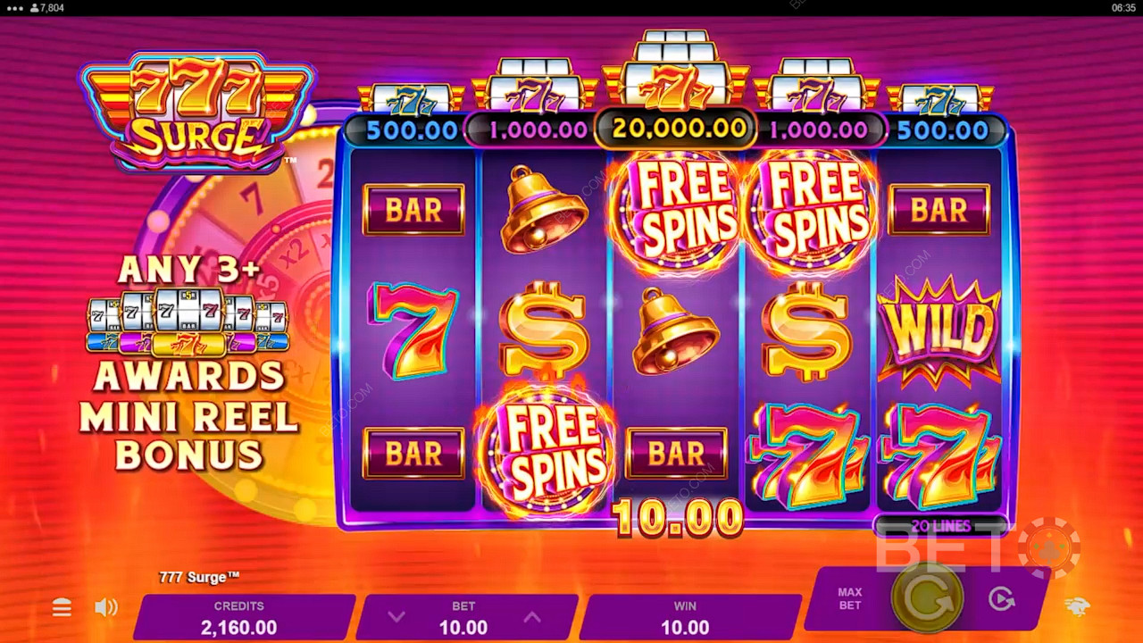777 Surge Free Play