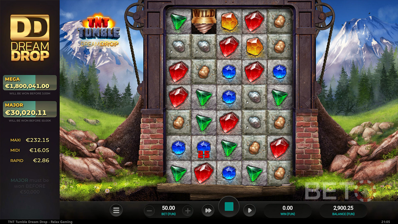 TNT Tumble Dream Drop Review by BETO Pokies