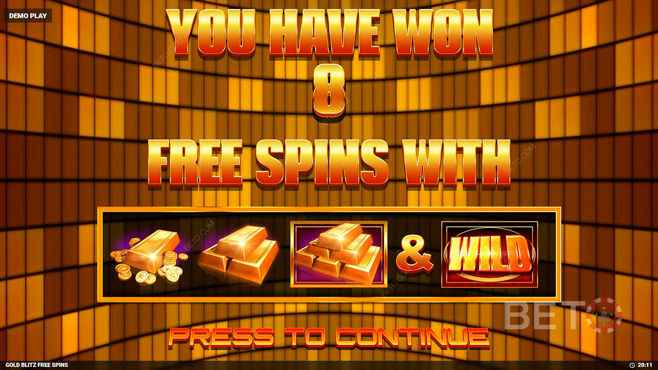 Gold Blitz Free Spins Pokie: Fair Dinkum Review