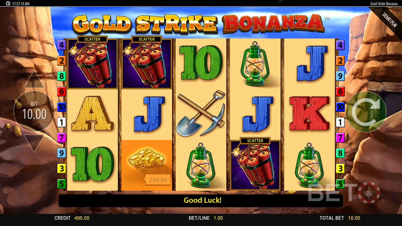 Gold Rush Riches Fortune Play Review by BETO Pokies