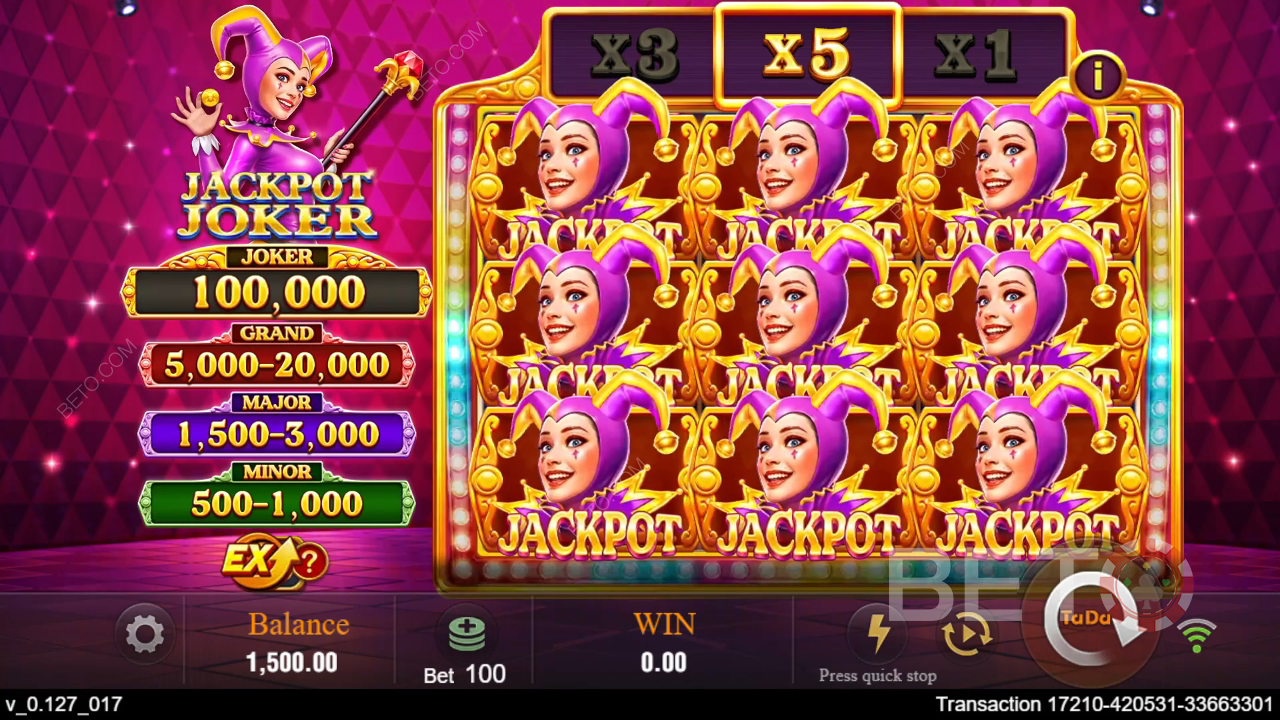 J*E様 JokerD Ultimate T-Poker Joker Poker (EGT) Demo – Play Casino