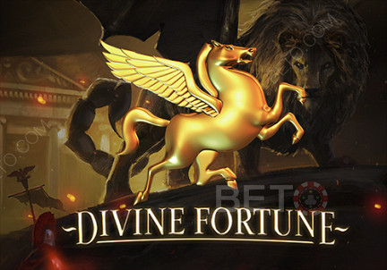 Divine Fortune - Test your luck on this ripper pokie at MagicRed