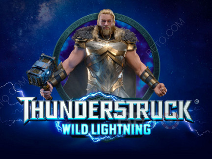 Thunderstruck Wild Lightning 5-reel pokie demo game!