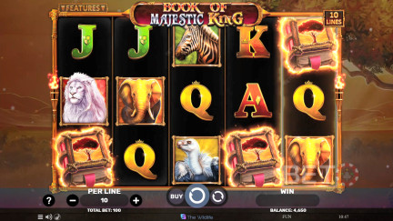 Book of Majestic King Free Play in Demo Mode ✚ Pokie Review