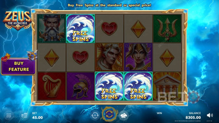 Zeus The Invincible Free Play in Demo Mode ✚ Pokie Review