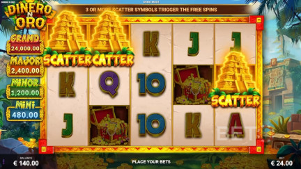 Dinero N Oro Free Play in Demo Mode ✚ Pokie Review