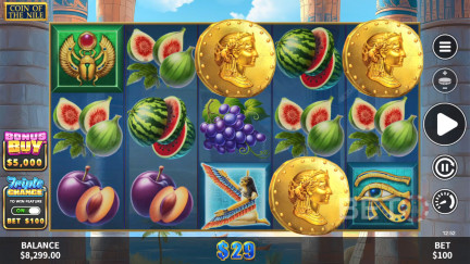 Coin Of The Nile Free Play in Demo Mode ✚ Pokie Review