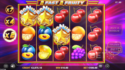 2 Fast 2 Fruity Free Play in Demo Mode ✚ Pokie Review