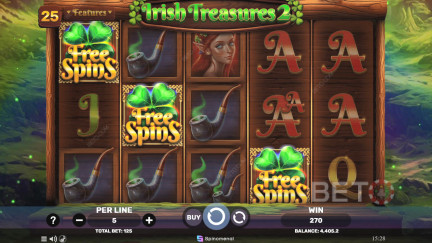 Irish Treasures 2 Free Play in Demo Mode ✚ Pokie Review