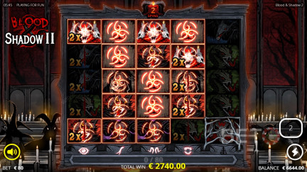 Blood & Shadow 2 Free Play in Demo Mode ✚ Pokie Review