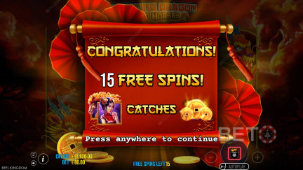 Floating Dragon Wild Horses Free Play in Demo Mode ✚ Pokie Review